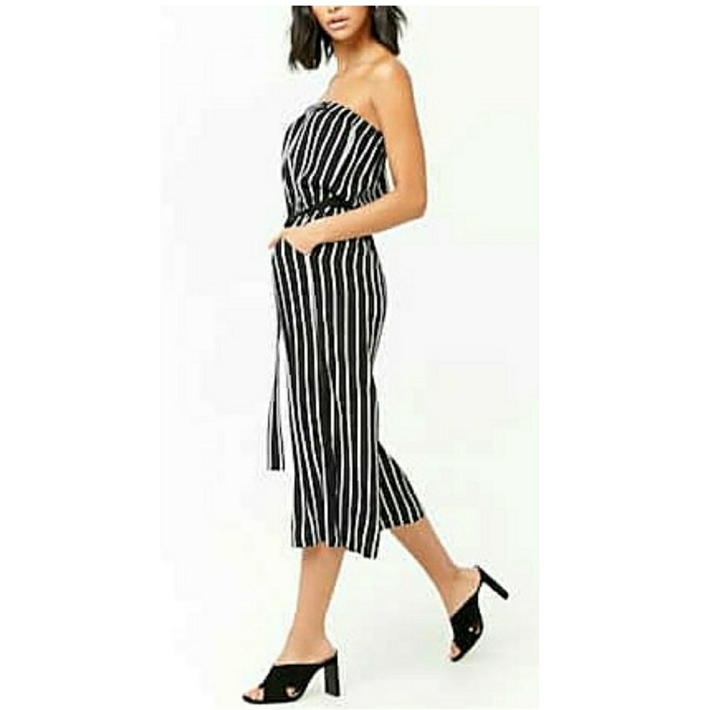 Striped Jumpsuit